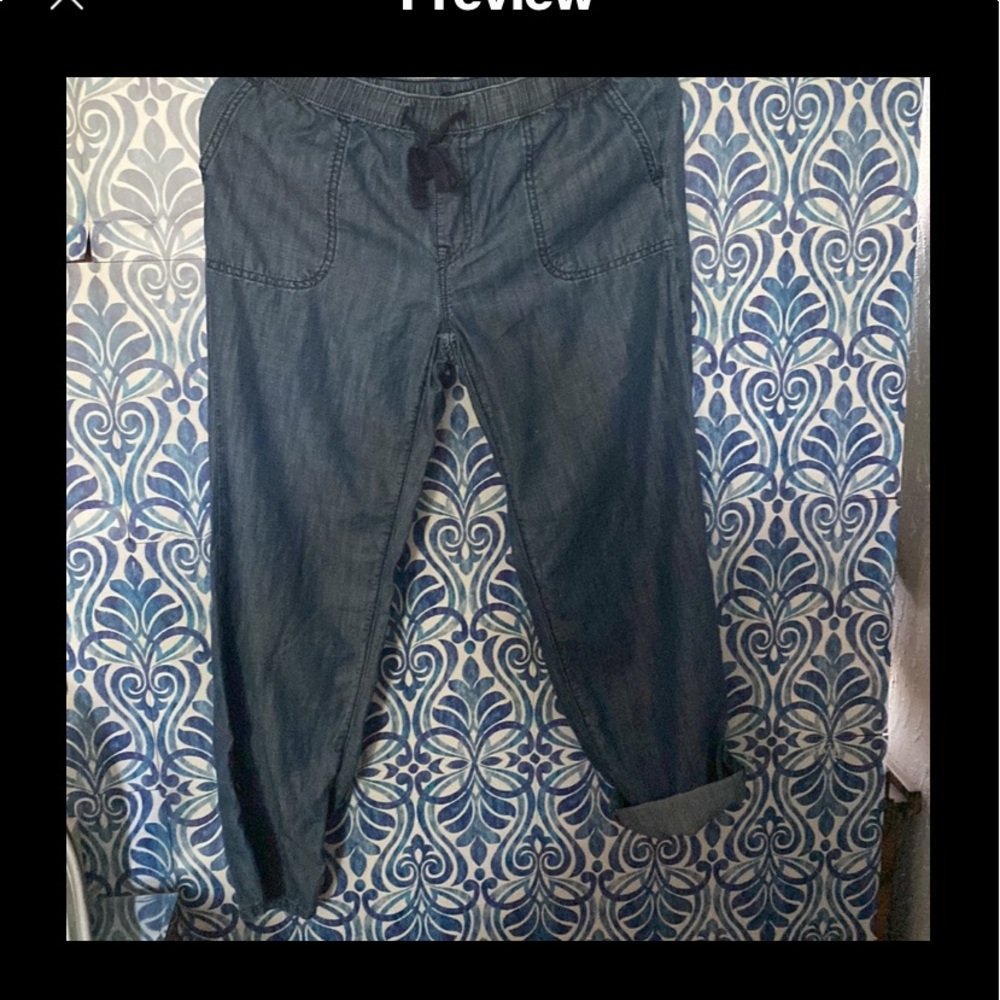 Tommy Hilfiger chambray pant